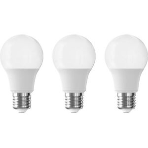 AlzaPower LED 9-60 W, E27, 6500 K, 3 db kép