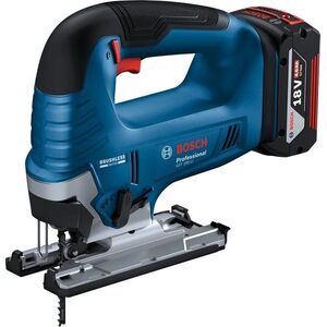 BOSCH Professional GST 185-LI akkumulátoros szúrófűrész GAL18V-40 töltővel, 0.601.5B3.024 (kofferrel, 2× 4 Ah) kép