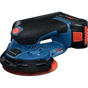 Bosch Professional 0601372903 GEX 18V-150-3 akkus rezgőcsiszoló, L-BOXX (akku nélkül) kép