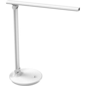 Wilit H6A LED asztali lámpa, bőrhatású, 3 fényerőszint, 5V / 2, 1A, USB kép