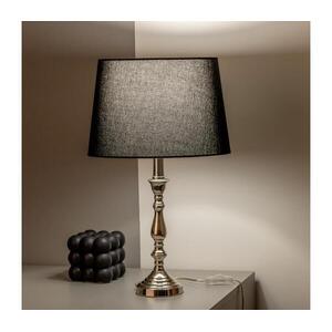 BRILAGI - Asztali lámpa CERIA 1xE27/60W/230V, átm. 30 cm, fényes króm/fekete 1xEG78312+1xEG781038 kép