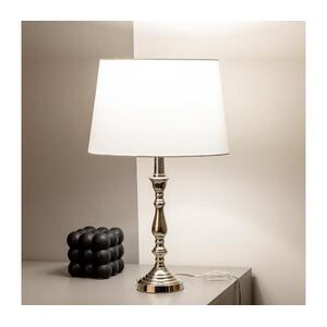 BRILAGI - CERIA asztali lámpa 1xE27/60W/230V, átmérő 30 cm, fényes króm/fehér 1xEG78312+1xEG781035 kép