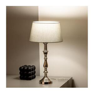 BRILAGI - CERIA asztali lámpa 1xE27/60W/230V, átm. 25 cm, fényes króm/szürke 1xEG78312+1xEG781033 kép