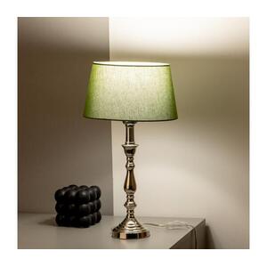 BRILAGI - CERIA asztali lámpa 1xE27/60W/230V, átmérő 25 cm, fényes króm/zöld 1xEG78312+1xEG781034 kép
