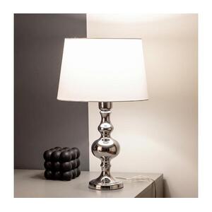 BRILAGI - Asztali lámpa CERIA 1xE27/60W/230V átm. 30 cm fényes króm/fehér 1xEG49199+1xEG781035 kép