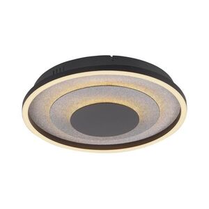 JUST LIGHT. 14409-21 - LED mennyezeti lámpa GLITTY LED/22W/230V, átmérő 40 cm, fekete 14409-21 kép