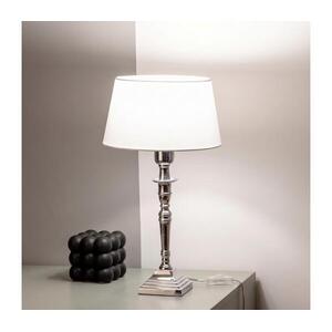 BRILAGI - Asztali lámpa CERIA 1xE27/60W/230V átm. 25 cm ezüst/fehér 1xEG49191+1xEG781032 kép