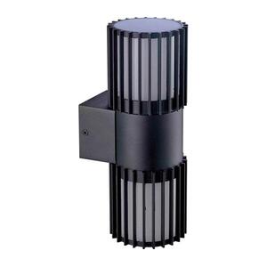 BRILAGI - kültéri fali lámpa ARMOR 2xGU10/35W/230V IP44 fekete BRLP3026D-CR kép