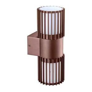 BRILAGI - ARMOR kültéri fali lámpa 2xGU10/35W/230V IP44 barna BRLP3026D-REZ kép