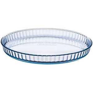 Pyrex gyümölcstorta forma - üveg, 30 cm kép