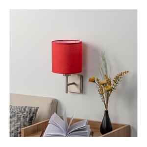 BRILAGI - LED fali lámpa NUBILA 1xE27/60W/230V matt króm/piros EG32507+BG1578 kép