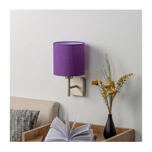 BRILAGI - LED fali lámpatest NUBILA 1xE27/60W/230V matt króm/lila EG32507+BG1580 kép