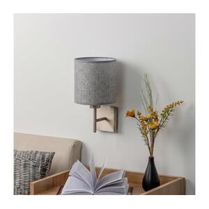BRILAGI - LED fali lámpa NUBILA 1xE27/60W/230V matt króm/szürke EG32507+BG1582 kép
