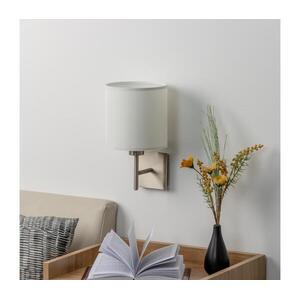 BRILAGI - LED fali lámpa NUBILA 1xE27/60W/230V matt króm/fehér EG32507+BG1586 kép