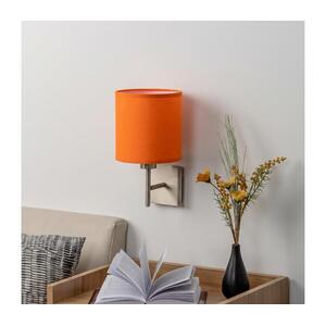 BRILAGI - LED fali lámpa NUBILA 1xE27/60W/230V matt króm/narancssárga EG32507+BG2453 kép