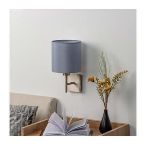 BRILAGI - LED fali lámpatest NUBILA 1xE27/60W/230V matt króm/világosszürke EG32507+BG2454 kép