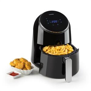 Klarstein AirVital, forrólevegős fritőz, 1300 W, 2, 5 l, CeraPlus tapadásmentes felület, érintésvezérlés, fekete kép