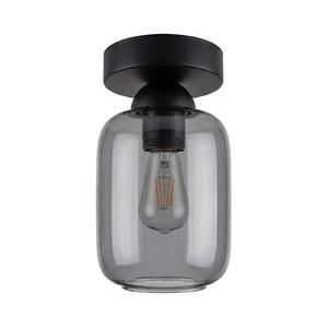 BRILAGI - LED mennyezeti lámpa R GLASS 1xE27/60W/230V Ø 14 cm fekete/füstszürke BG3988+NSTK7757 kép