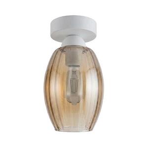 BRILAGI - LED mennyezeti lámpa R GLASS 1xE27/60W/230V átm. 17 cm fehér/füstbézs BG3991+NSTK7499 kép