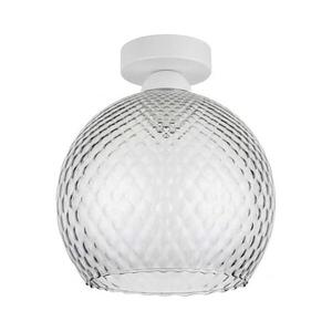 BRILAGI - LED mennyezeti lámpatest R GLASS 1xE27/60W/230V Ø 25 cm fehér/füstszürke BG3991+NSTK7486 kép