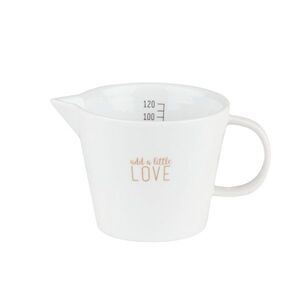 Räder Fehér porcelán tejeskancsó ADD A LITTLE LOVE kép