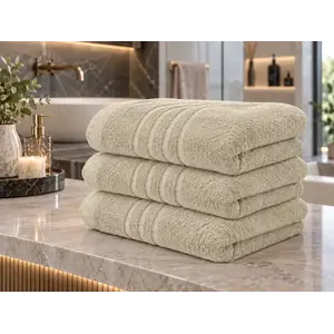 Comfort Maxi 100x200 cm krém fürdőlepedő, 100% pamut kép