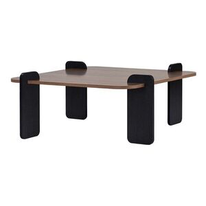 Barna dohányzóasztal 90x90 cm Marais – Nordure kép