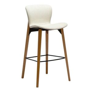 Krémszínű bárszék (ülésmagasság 77, 5 cm) Paragon – DAN-FORM Denmark kép