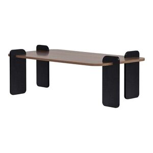 Barna dohányzóasztal 60x120 cm Renard – Nordure kép
