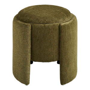 Khaki zsenília puff Walsdorf – House Nordic kép