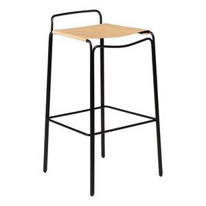Barna bárszék (ülésmagasság 77 cm) Paz – DAN-FORM Denmark kép