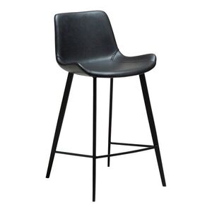 Fekete bárszék (ülésmagasság 65 cm) Hype – DAN-FORM Denmark kép