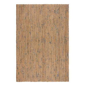 Kék-natúr színű kézi szövésű juta szőnyeg 120x170 cm Jute Boucle Blue – Flair Rugs kép