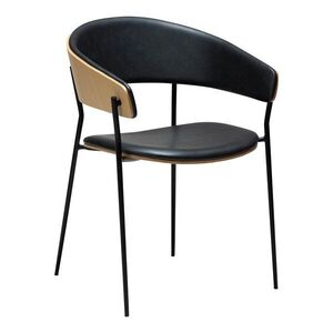 Fekete karfás étkezőszék Crib – DAN-FORM Denmark kép