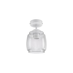 BRILAGI - LED felületre szerelt csillár R GLASS 1xE27/60W/230V átm. 26 cm fehér/füstszürke BG3992+NSTK7417 kép