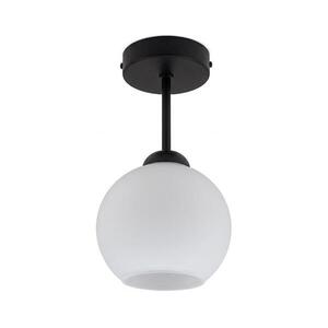 BRILAGI - LED felületre szerelt csillár RETRO GLASS 1xE27/60W/230V Ø 15 cm fekete/fehér BG3989+NSTK7432 kép