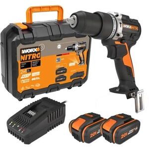 WORX Nitro WX352.1 akkus ütvefúró, 20V, (2×4Ah) kép