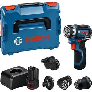 BOSCH Professional GSR 12V-32 FC akkumulátoros fúrógép, L-BOXX, feltétek, 0.601.9N7.101 (2× 2 Ah) kép