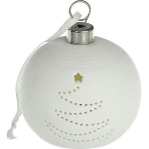 Retlux RXL 511 porcelán díszgömb - fenyőfa, 1 LED, WW kép