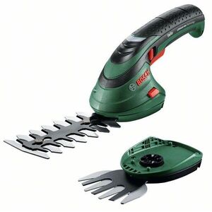 Bosch 0600833108 ISIO akkus bokor- és fűnyíró olló + pengekészlet, táska (1 × 1, 5 Ah) kép