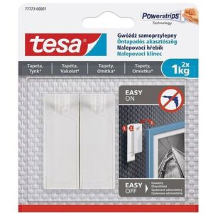 TESA öntapadós akasztószög, tapétára és vakolatra, 1 kg kép