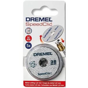 DREMEL 2615S456JC SpeedClic fémvágó tárcsa, 5 db kép