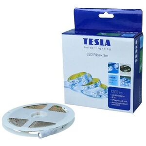 Tesla 60LED/ m, 3m + 1, 5m, 8mm, 6500K, SMD2835, IP20 kép