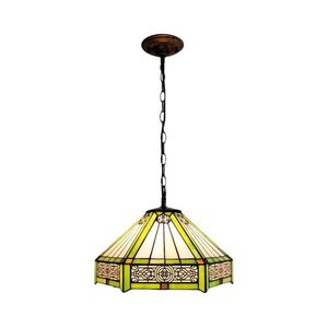 BRILAGI - Tiffany vitrázs csillár láncon EMERALD 1xE27/60W/230V átm. 40 cm BRP-26414A kép