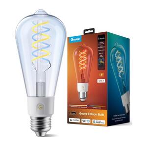 Govee - LED RGBWW dimmelhető izzó Smart MATTER ST64 E27/5W/230V 2700-6500K Wi-Fi R14C0CC1 kép