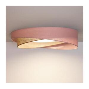 BRILAGI-LED Mennyezeti lámpatest VELVET TWIST LED/24W/230V 4000K Ø 55 cm rózsaszín/bézs 8590828043669 kép