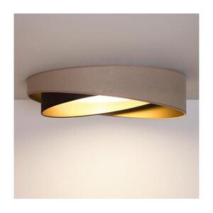 BRILAGI - LED dimmelhető lámpatest VELVET TWIST LED/36W/230V CCT átm. 65 cm WT bézs/barna/arany + távirányító 8590828043737 kép