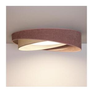 BRILAGI- LED mennyezeti lámpatest VELVET TWIST LED/24W/230V 4000K átmérő 55 cm růž./kr. 8590828043706 kép