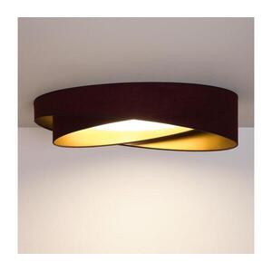 BRILAGI - LED dimmelhető lámpatest VELVET TWIST LED/36W/230V CCT Ø 65 cm WT bordó/arany + távirányító 8590828043799 kép