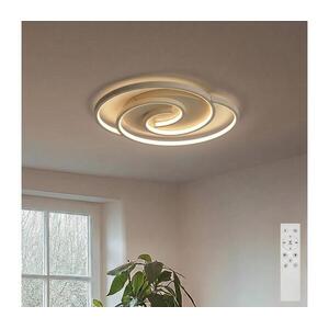 BRILAGI - LED fényerőszabályozható mennyezeti lámpa VELO LED/70W/230V 38x47, 8 cm bézs + távirányító BRC2242-70W/BG kép